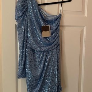 lovely blue dress